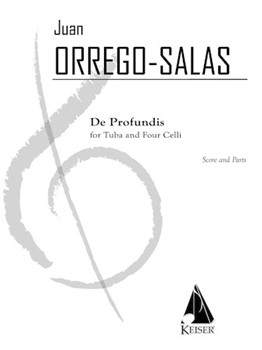 De Profundis by Orrego-Salas Juan for Score and Parts