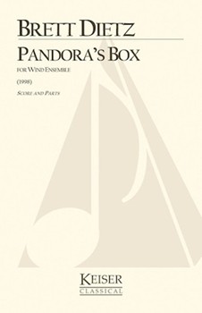 Pandora's Box by Dietz Brett William for Score and Parts