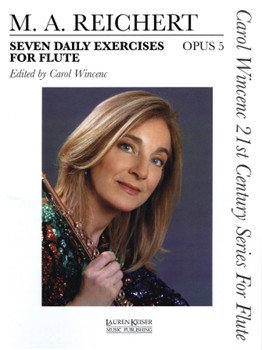 7 Daily Exercises Opus 5 by Reichert Mathieu Andre - Wincenc Carol - for Flute Method