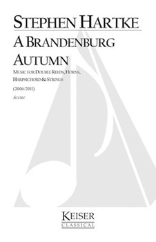A Brandenburg Autumn by Hartke Stephen for Full Score