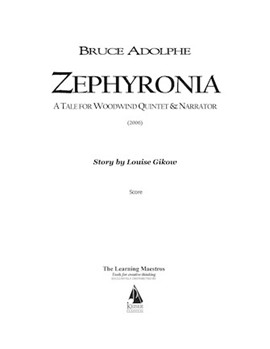 Zephyronia by Adolphe Bruce for Full Score