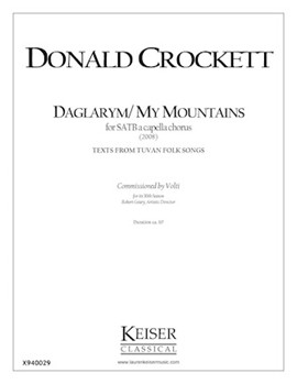 Daglarym/My Mountains by Crockett Donald for SATB a cappella