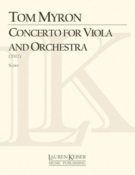 Concerto for Viola and Orchestra by Myron Tom for Full Score