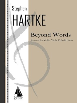 Beyond Words: Ricercar by Hartke Stephen for Score and Parts