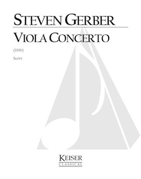 Viola Concerto by Gerber Steven for Full Score
