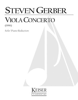 Viola Concerto by Gerber Steven for