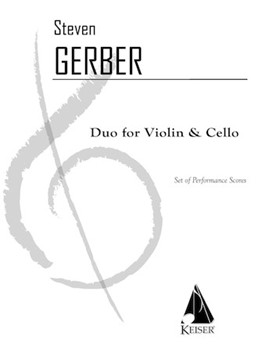 Duo for Violin and Cello by Gerber Steven for