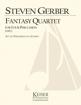 Fantasy Quartet by Gerber Steven for Score and Parts