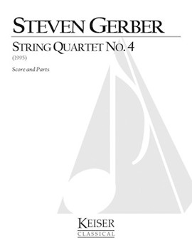 String Quartet No. 4 by Gerber Steven for Full Score