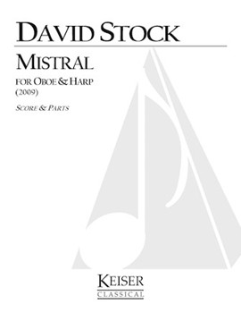 Mistral for Oboe and Harp by Stock David for