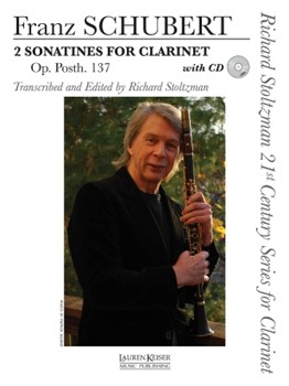 2 Sonatines For Clarinet Opus Posth 137 by Schubert Franz - Stoltzman Richard - for Clarinet Solo
