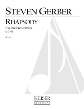 Rhapsody for Oboe and Strings by Gerber Steven for Full Score