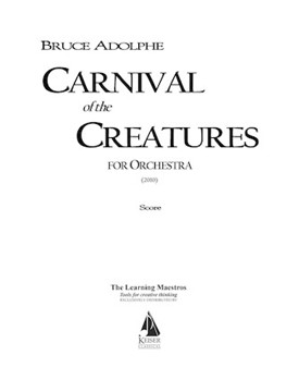 Carnival of the Creatures by Adolphe Bruce for Full Score