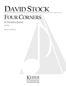 Four Corners for Marimba Quartet by Stock David for