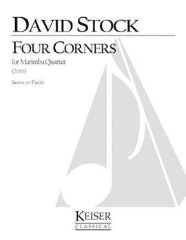 Four Corners for Marimba Quartet by Stock David for