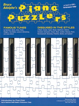 Bruce Adolphe - Piano Puzzlers - As Heard on APM's Performance Today