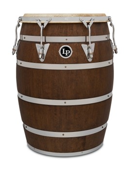 Lp Lp2616-ms 16-inch Siam Oak Barril De Bomba With Chrome Plated Hardware