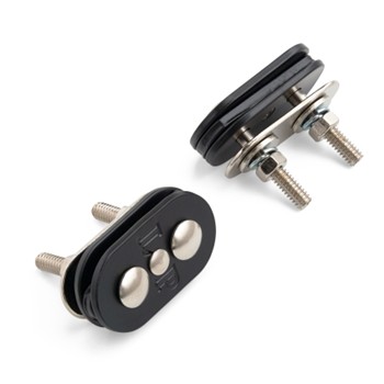 Aspire Slide Mount Bracket Black Pair