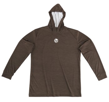 We Are Rhythm Hooded Tee Brown X-large