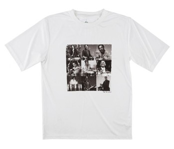 Legends Distressed Tee White Small