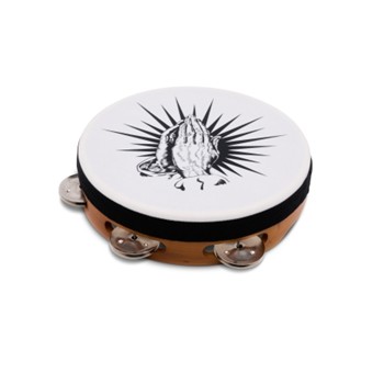 Praying Hands Tambourine Natural 8