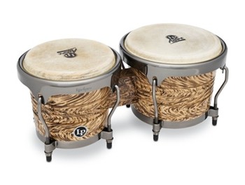 Lp Lp Aspire Lpa601-hc Bongo Set Havana Cafe With Brushed Nickel Hardware
