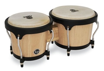 Lp Lpa601-aw Aspire Series 6-3/4-inch And 8-inch Bongo Set - Natural Gloss