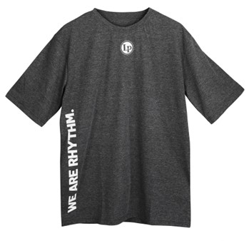 We Are Rhythm Tee Gray X-large