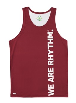 We Are Rhythm Tank Red Medium