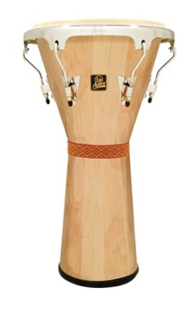 Aspire Djembe Oak Natural With Chrome Hardware 12-1/2