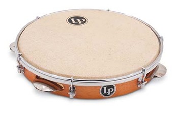 10 Wood Pandeiro Natural Head