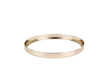 12 1/2in Galaxy Wood Bottom Ring Gold