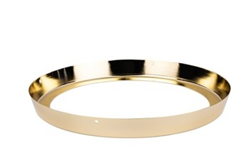 12 1/2in Galaxy Fg Tumba Bottom Gold