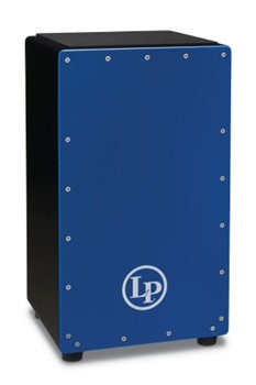 Lp Lp1425-sb Prism Snare Cajon With Padded Seat - Blue