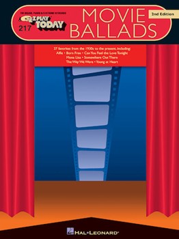 Movie Ballads Volume 217 2nd Edition by Various for EZ Play Today