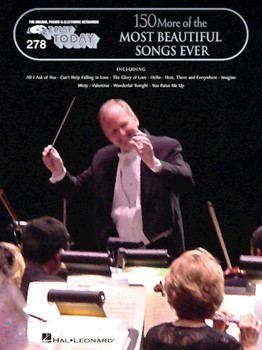 150 More Of The Most Beautiful Songs Volume 278 by Various for EZ Play Today