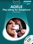 Adele Play Along For Saxophone w/CD