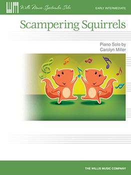 Willis Carolyn Miller   Scampering Squirrels - Piano Solo Sheet