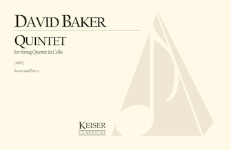 Quintet for String Quartet and Cello by Baker David for