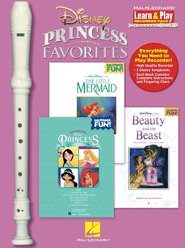 Disney Princess Favorites Learn & Play by Various for Recorder M