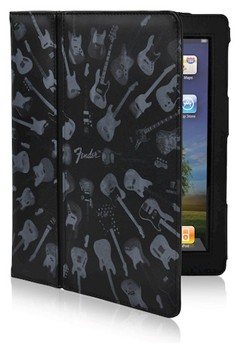 Fender iPad Protective Black Guitar Army Folio by for