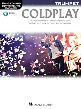 Coldplay w/play-along cd [trumpet]