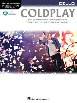 Coldplay Play-Along w/online audio [cello]
