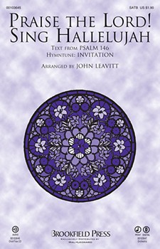 Praise The Lord Sing Hallelujah by Early American Tune - Leavitt John - for SATB