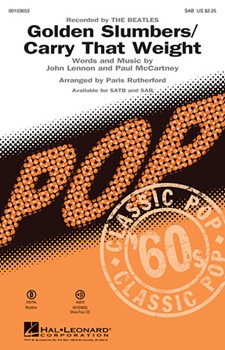 Golden Slumbers/Carry That Weight by Lennon and McCartney - Rutherford Paris - The Beatles for SAB