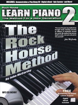 Rock House Method Learn Piano 2 by McCarthy John for Piano with Audio Access