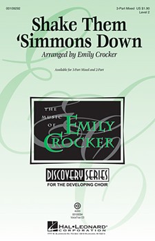 Shake Them 'simmons Down by - Crocker Emily - for 3-Part Mixed