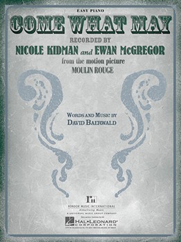 Come What May from Moulin Rouge by Kidman and McGregor Nicole Kidman for PVG Easy