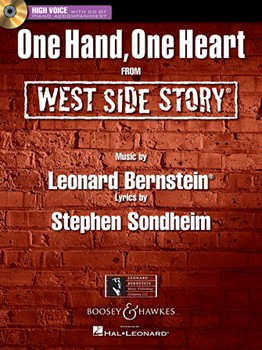 Leonard Bernstein - One Hand, One Heart - from West Side Story High Voice Edition with CD of Piano Accompaniments High Voice