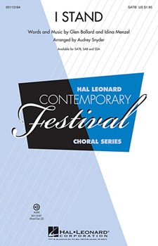 I Stand by Ballard Glen - Snyder Audrey - Idina Menze for SAB